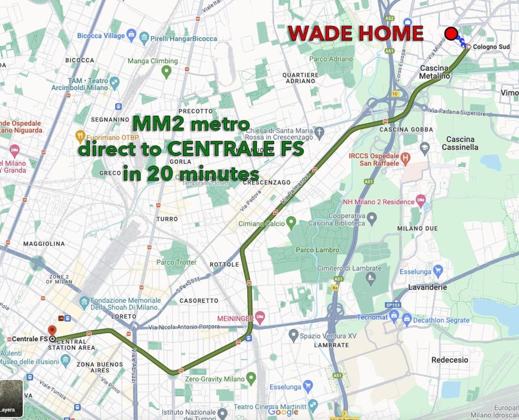 Wade Milano - San Raffaele Apartment *